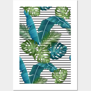 Monstera City Posters and Art